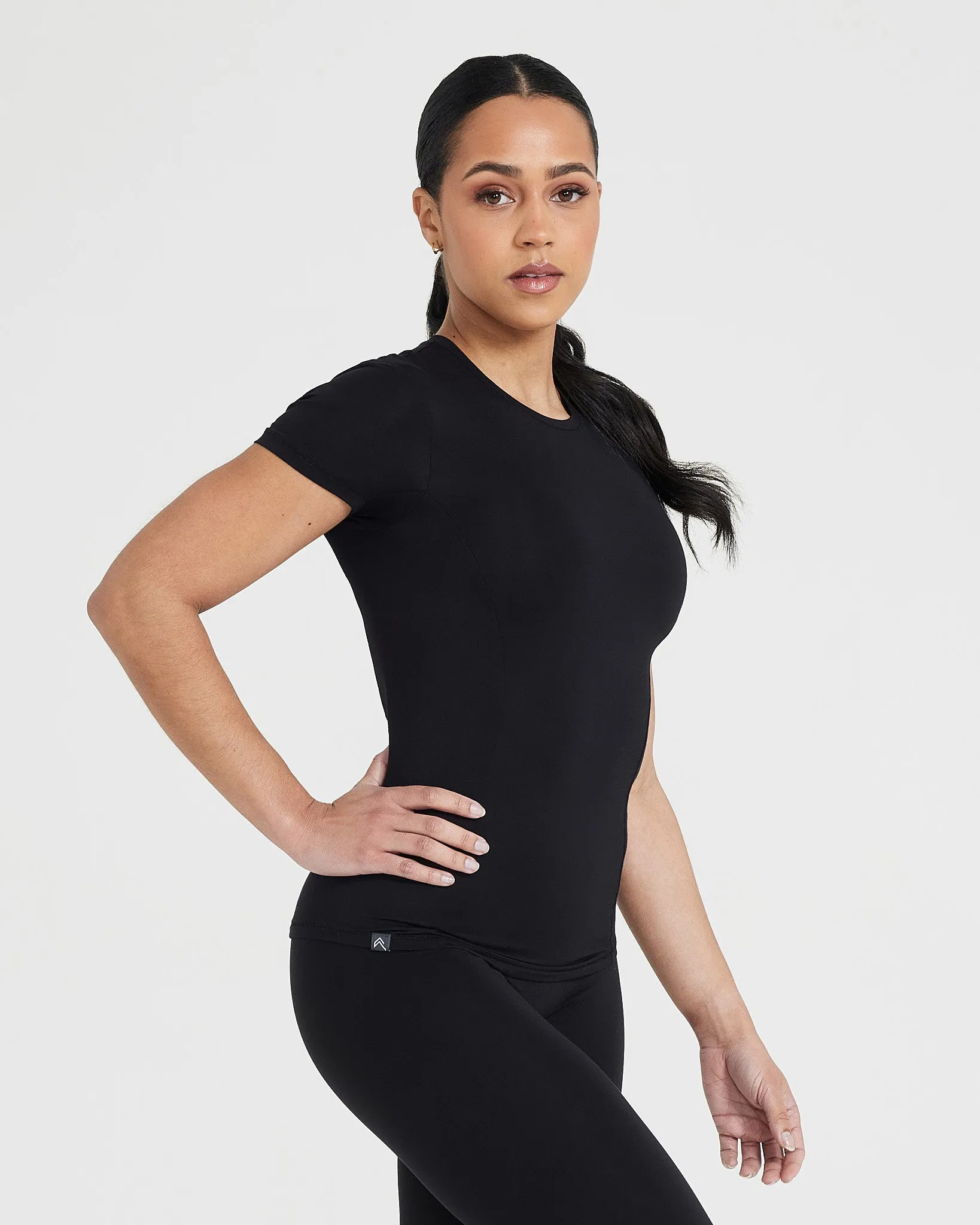 Mellow™ Soft Short Sleeve T-Shirt | Black sold by Oner Active product image thumbnail 3