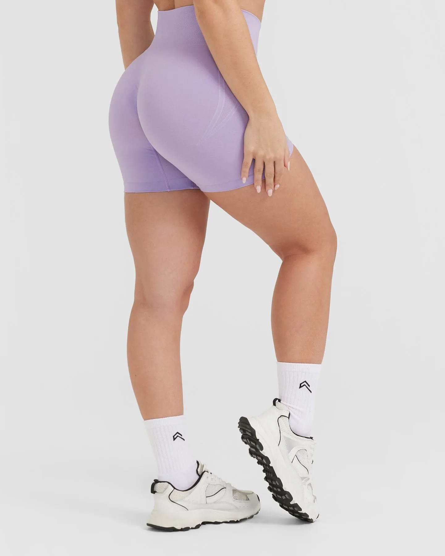 Effortless Seamless Shorts | Wisteria Purple sold by Oner Active product image thumbnail 2