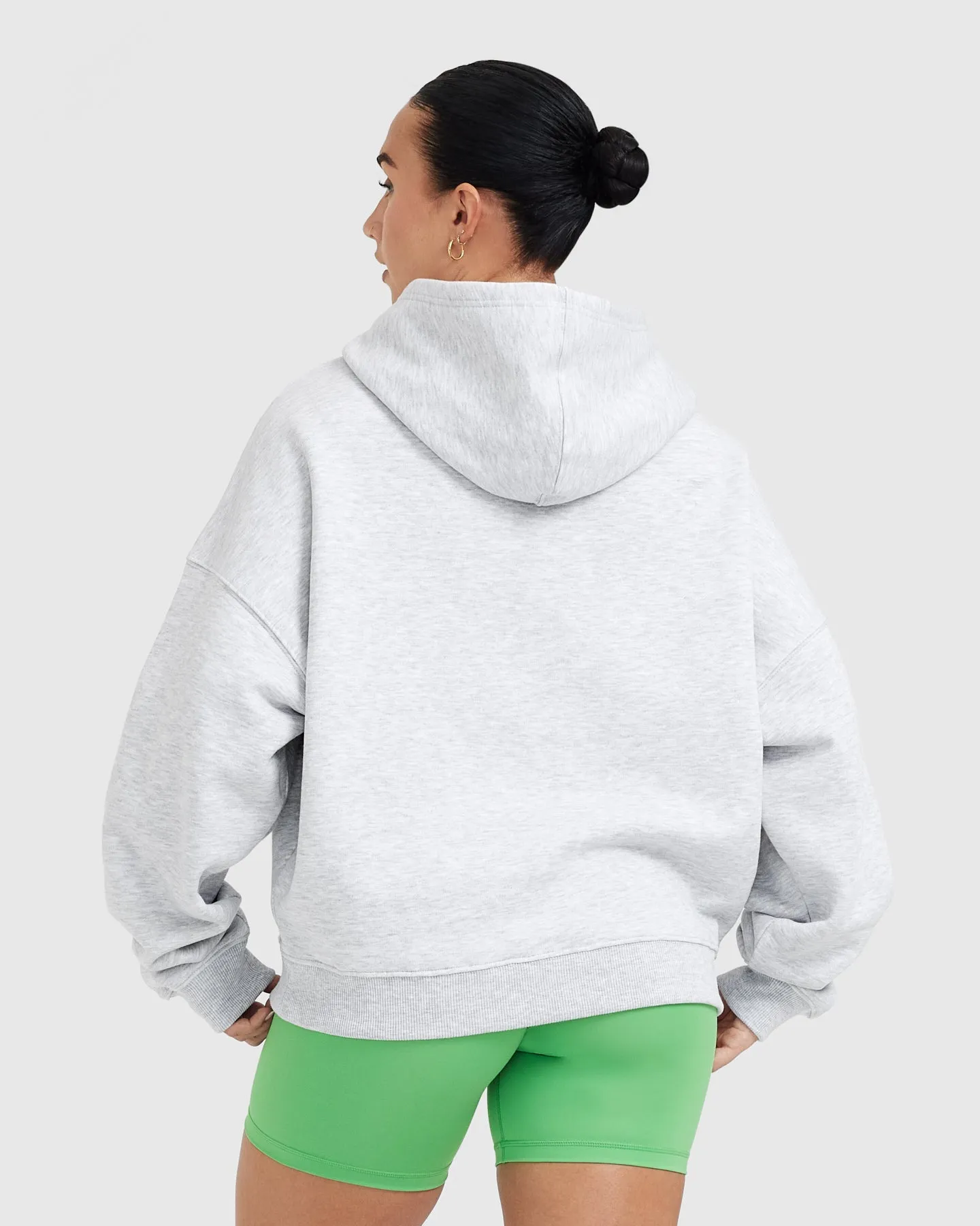 All Day Est 2020 Oversized Hoodie | Light Grey Marl sold by Oner Active product image thumbnail 2