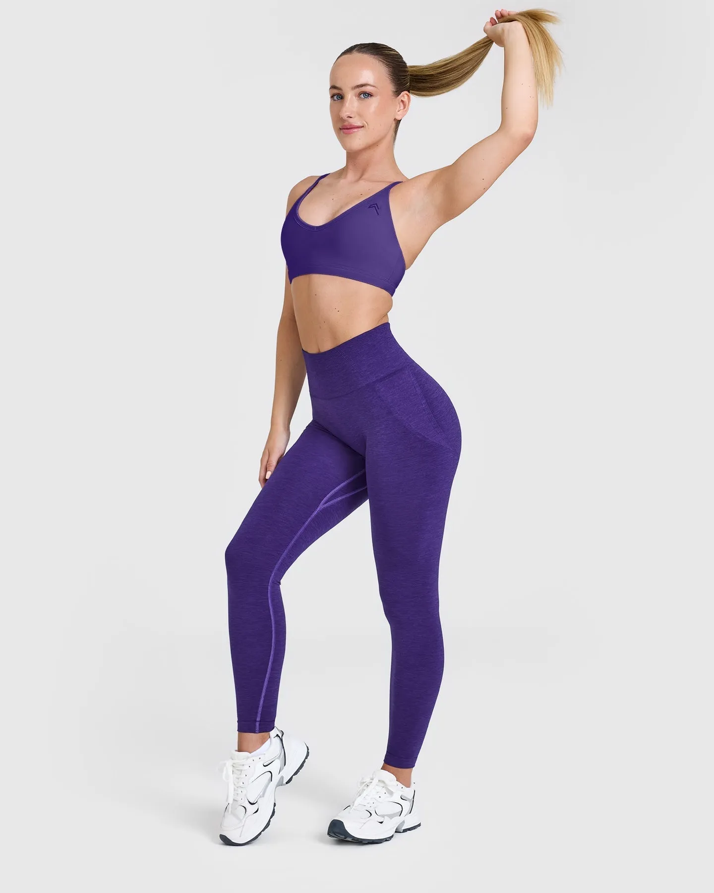 Timeless Strappy Bralette | Amethyst sold by Oner Active product image thumbnail 3