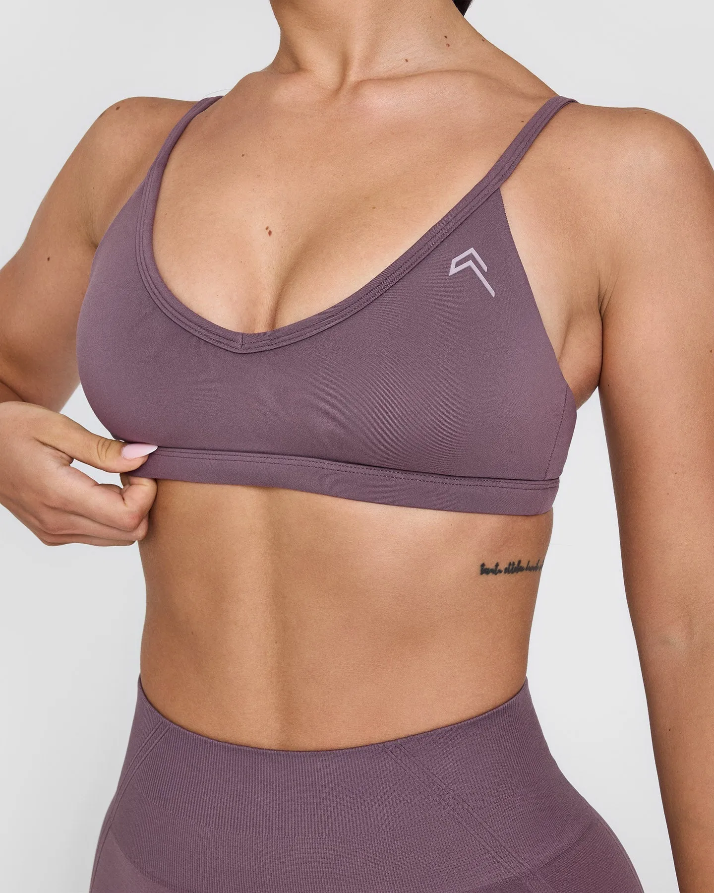 Timeless Strappy Bralette | Vintage Purple sold by Oner Active product image thumbnail 4
