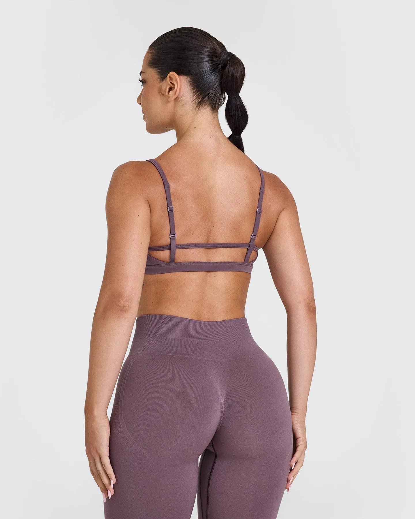 Timeless Strappy Bralette | Vintage Purple sold by Oner Active product image thumbnail 2