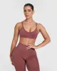 Timeless Strappy Bralette | Berry sold by Oner Active