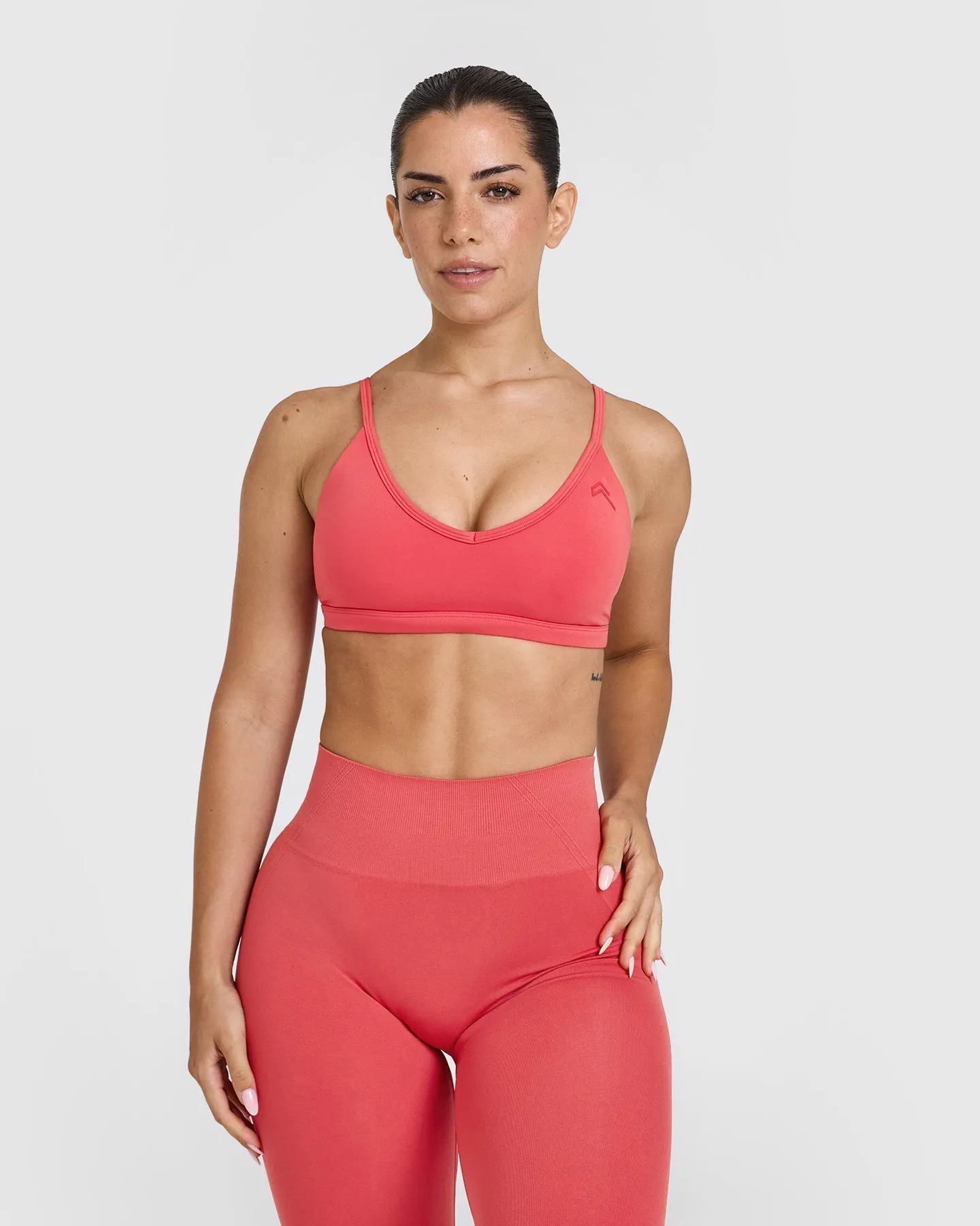 Timeless Strappy Bralette | Sweet Red sold by Oner Active