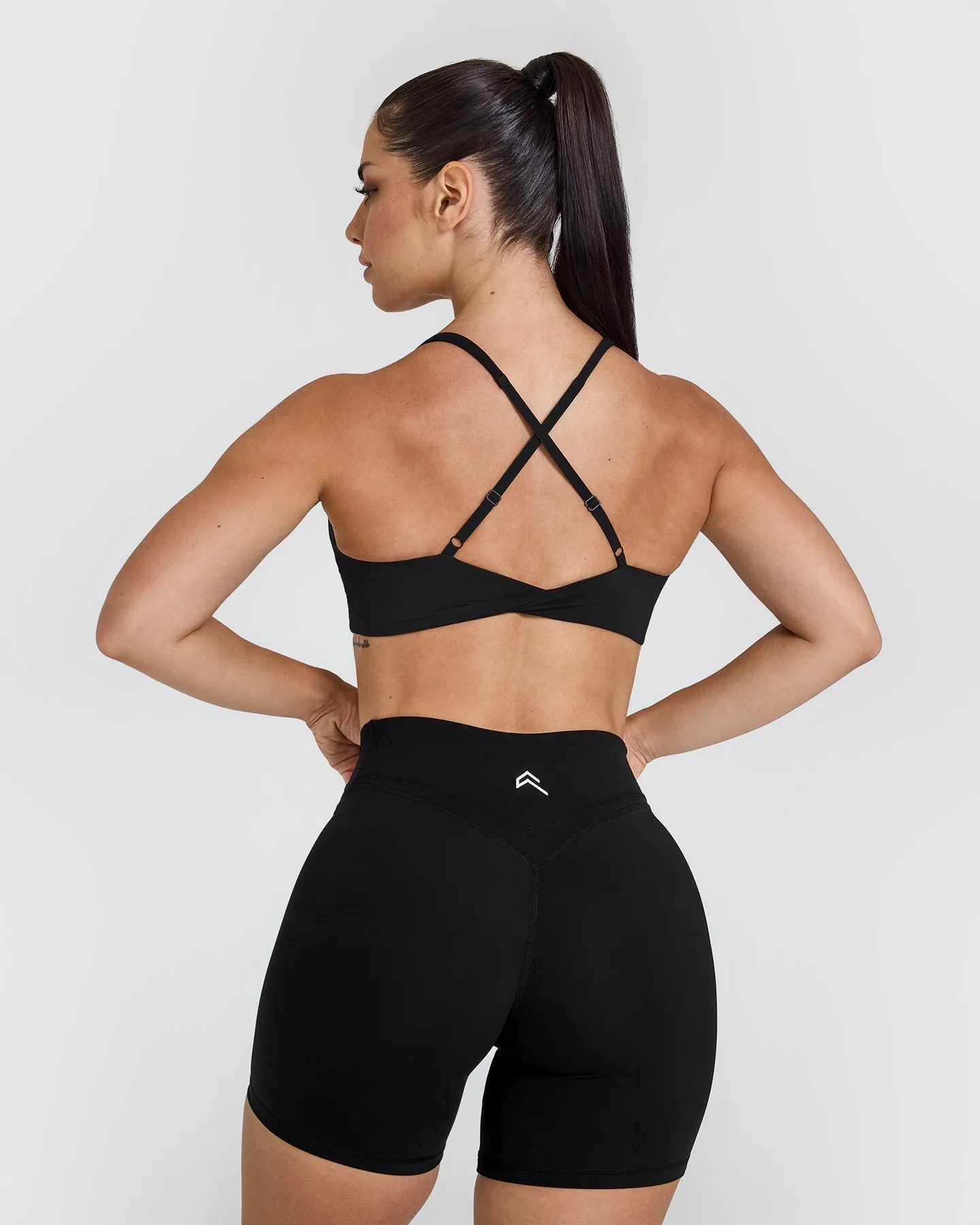 Unified Micro Bralette White Logo | Black sold by Oner Active product image thumbnail 2