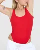 High Leg Bodysuit | Muscle Mommy Red sold by Oner Active