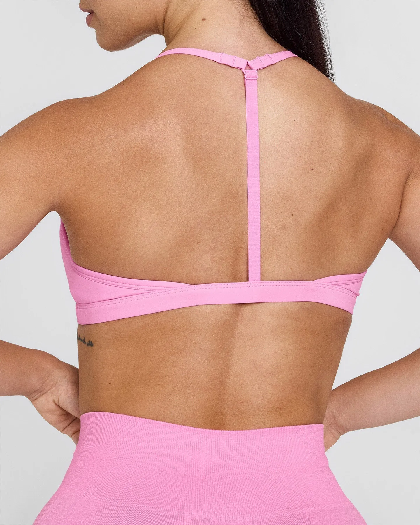 Unified Ultra Micro V Neck Bralette | Power Pink sold by Oner Active product image thumbnail 5