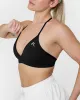 Unified Ultra Micro V Neck Bralette | Black sold by Oner Active