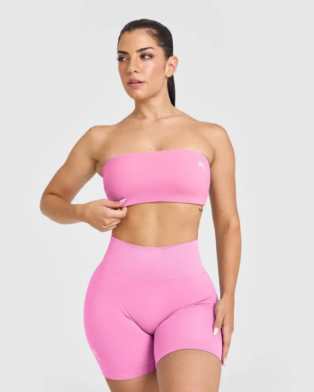 Unified Micro Bandeau Bralette | Power Pink sold by Oner Active