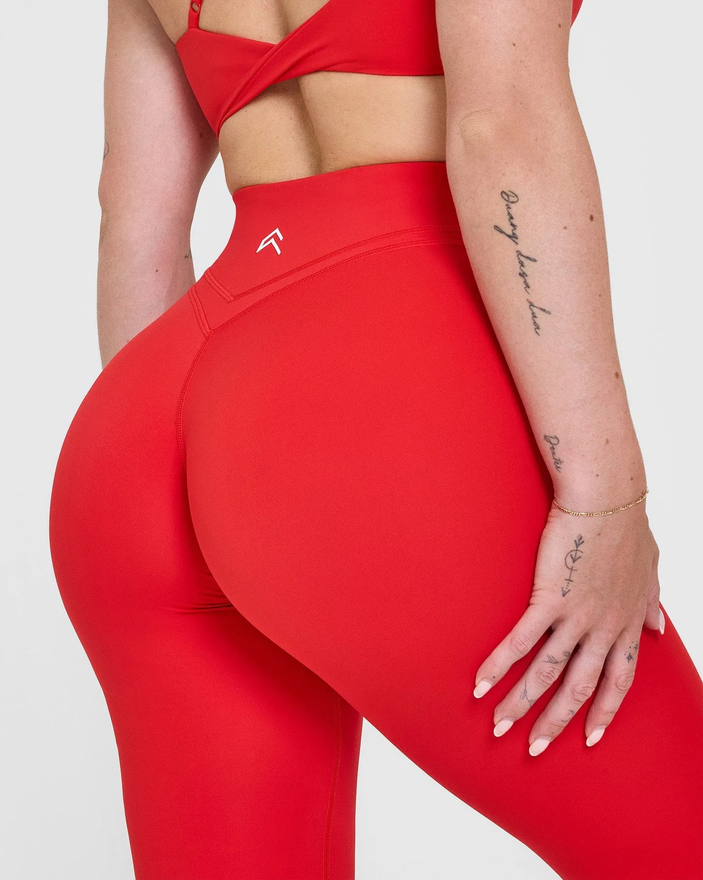 Unified Wrap Leggings | Muscle Mommy Red sold by Oner Active product image thumbnail 5