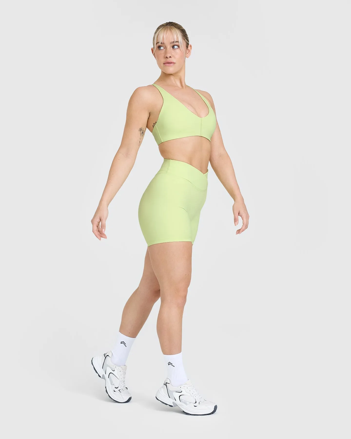 Unified Wrap Shorts 6" | Pump Green sold by Oner Active product image thumbnail 3