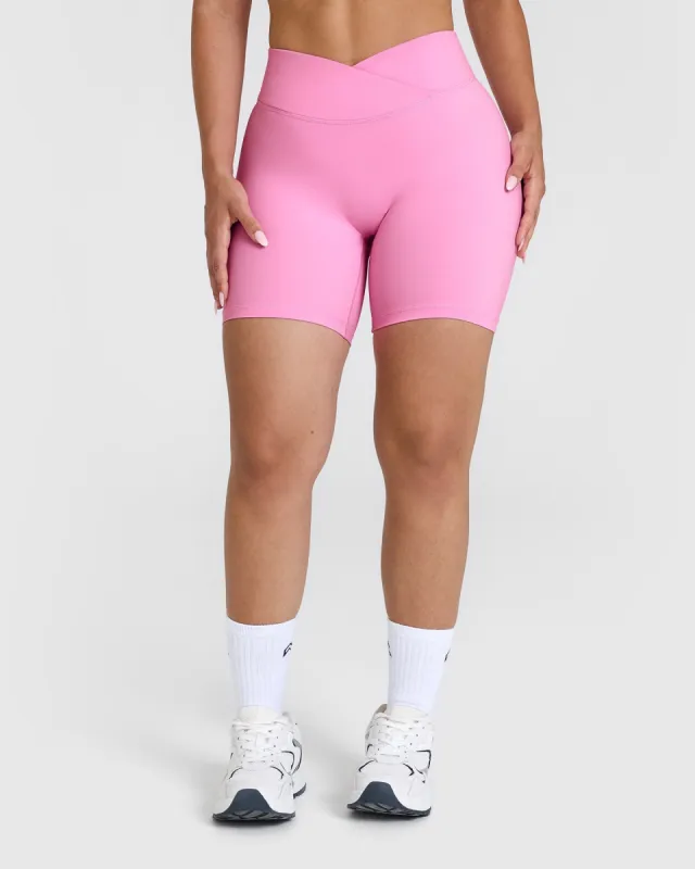Unified Wrap Shorts 6" | Power Pink sold by Oner Active
