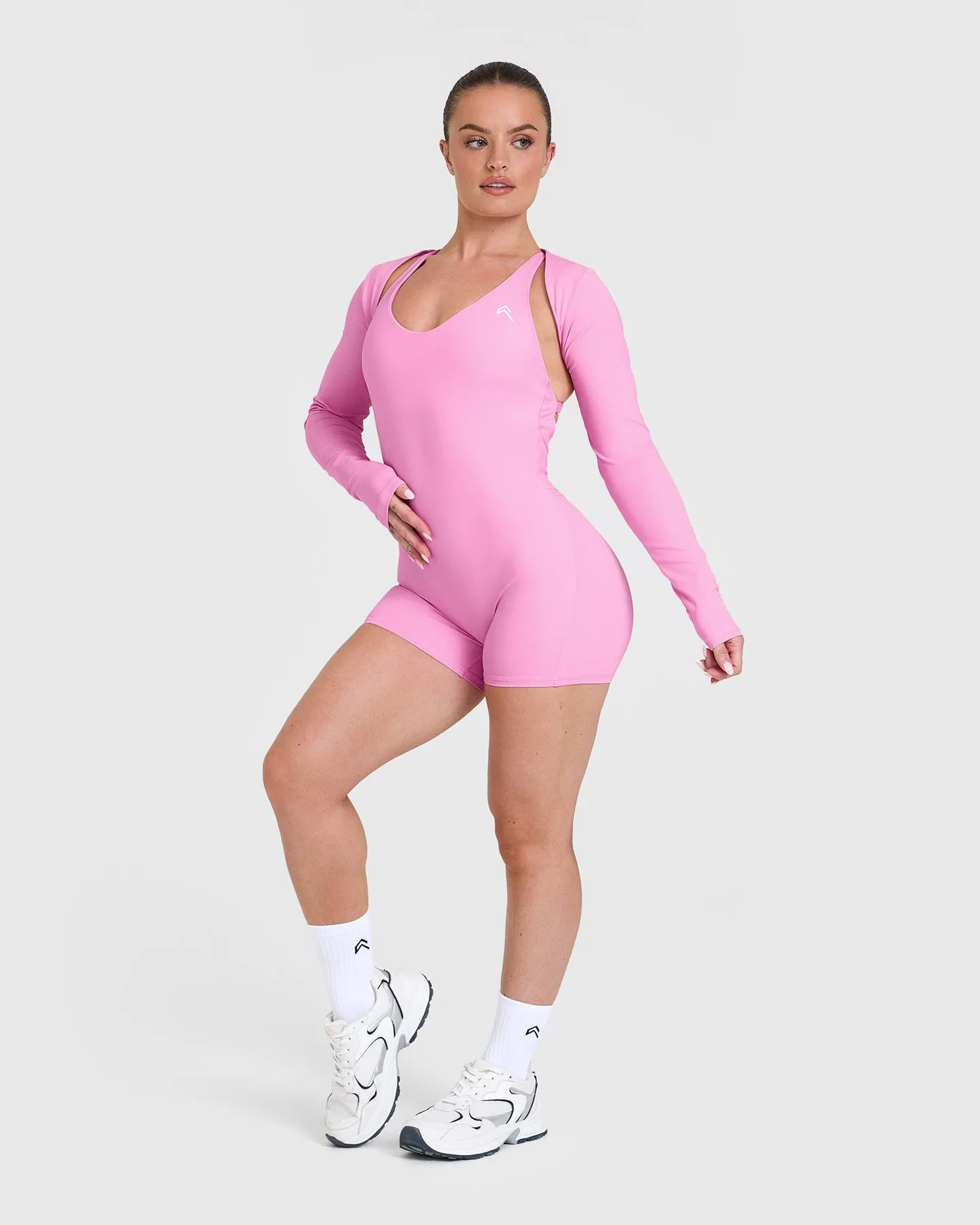 Unified Shrug | Power Pink sold by Oner Active product image thumbnail 3