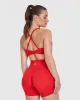 Unified Micro Bralette | Muscle Mommy Red sold by Oner Active