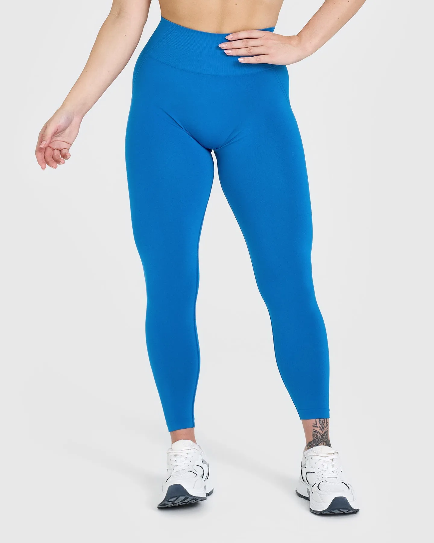Effortless Seamless Leggings | Retro Blue sold by Oner Active