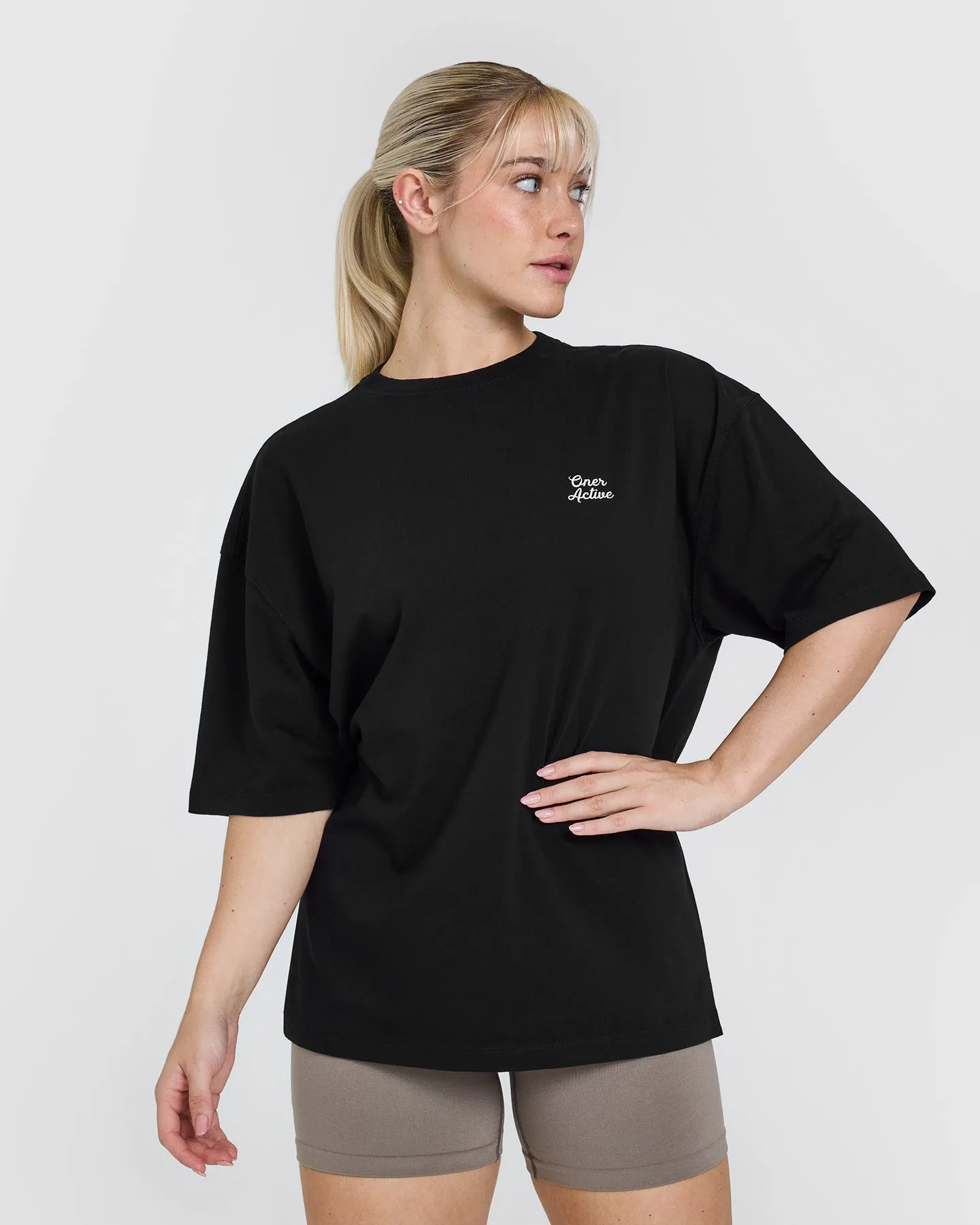 OA Graphic Washed T-Shirt | Black sold by Oner Active