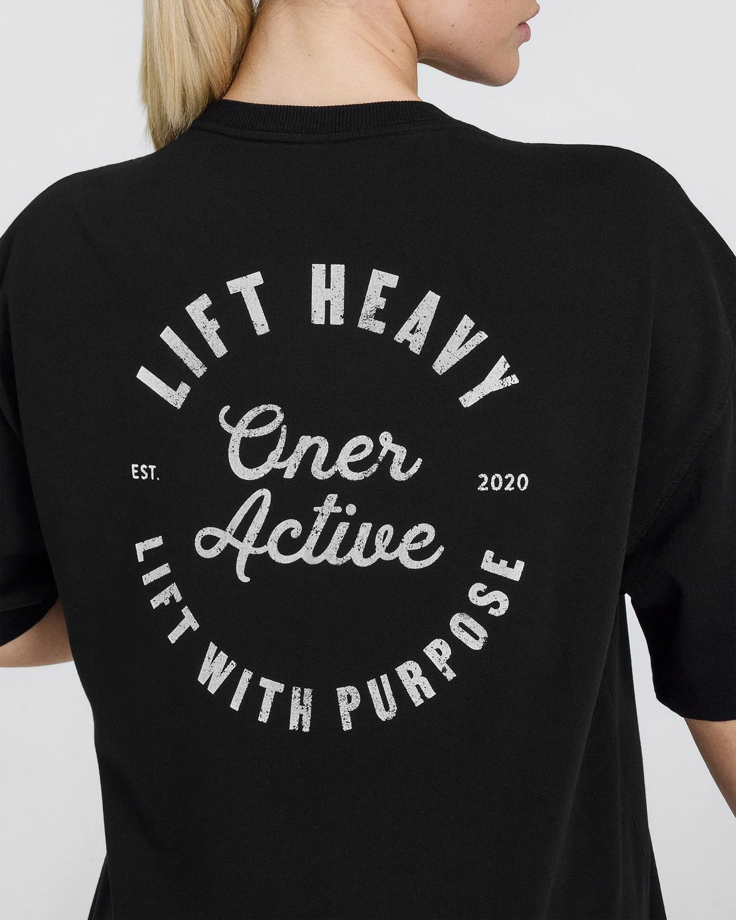 OA Graphic Washed T-Shirt | Black sold by Oner Active product image thumbnail 5