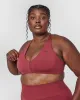 Unified Micro Bralette | Burnt Cherry sold by Oner Active