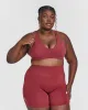 Unified Micro Bralette | Burnt Cherry sold by Oner Active