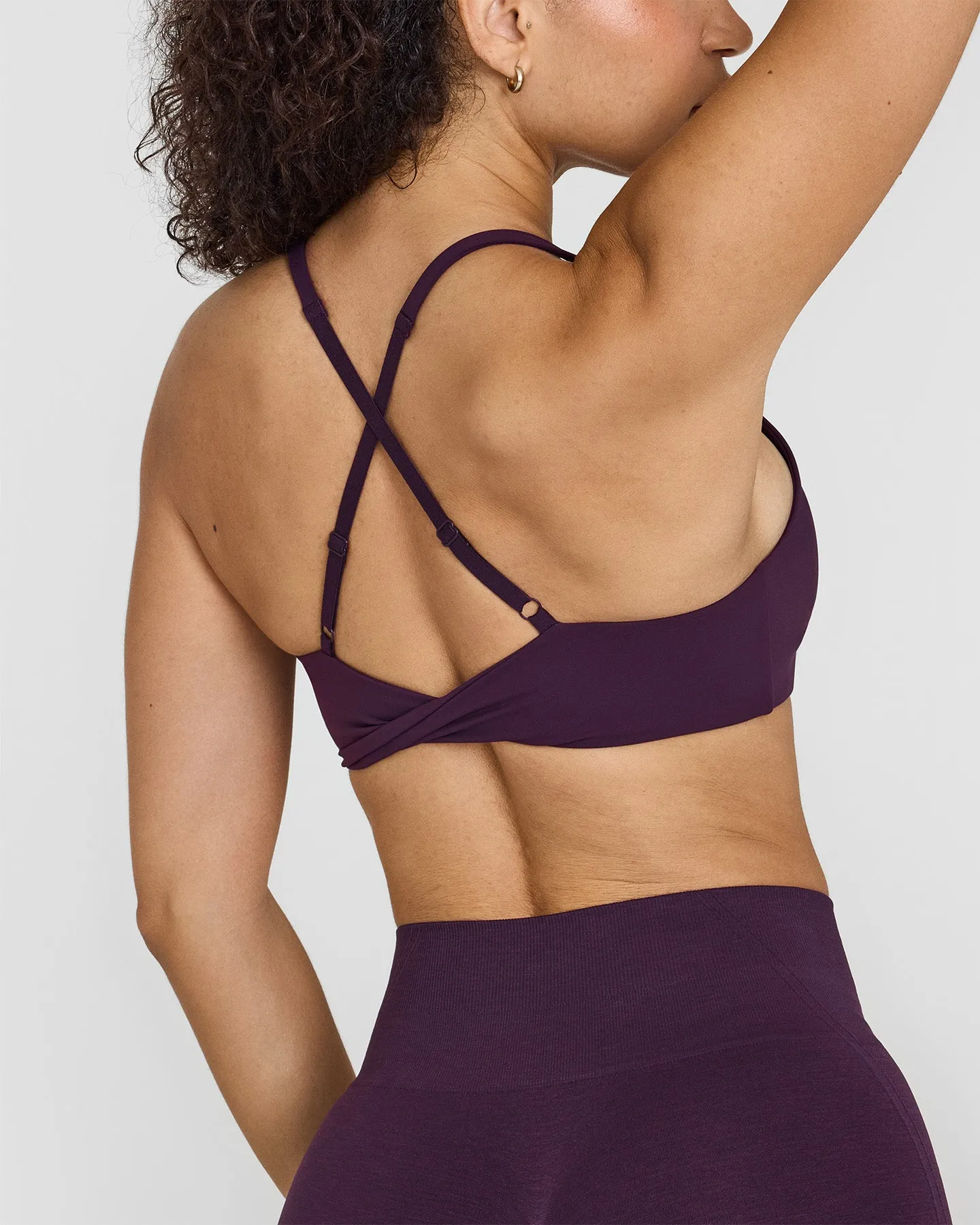 Unified Micro Bralette | Blackberry Purple sold by Oner Active product image thumbnail 5