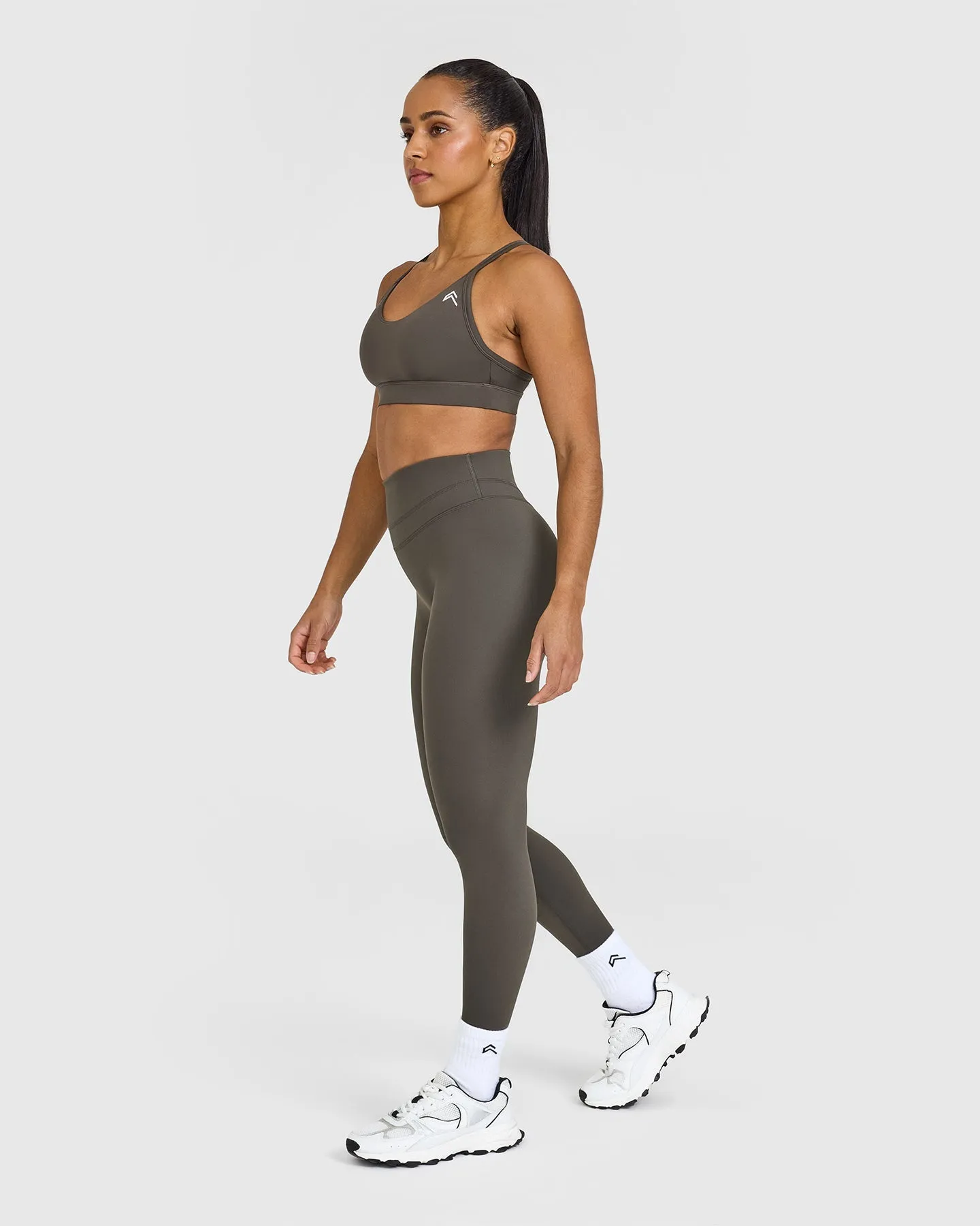 Unified High Waisted Leggings | Deep Taupe sold by Oner Active product image thumbnail 3