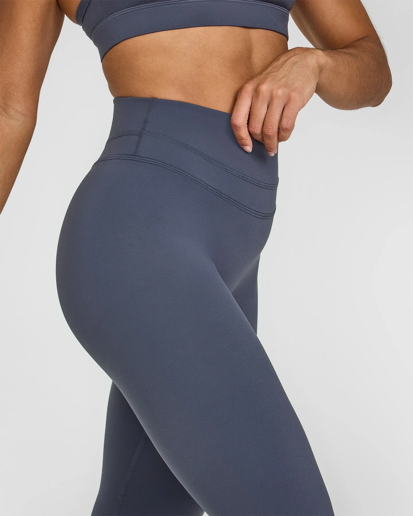 Unified High Waisted Leggings | True Blue sold by Oner Active product image thumbnail 4