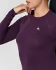 Go To Seamless Fitted Long Sleeve Top | Blackberry Purple sold by Oner Active