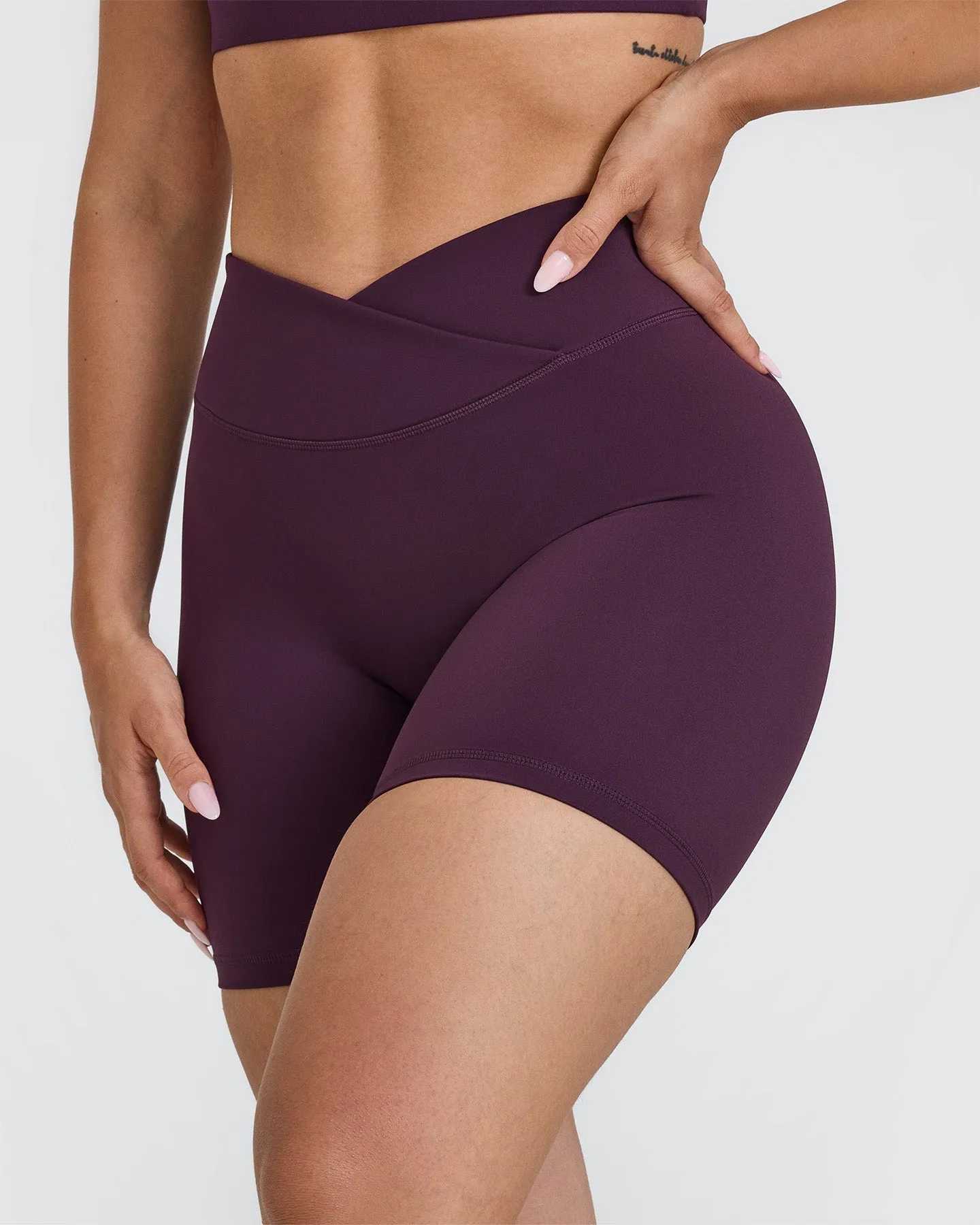 Unified Wrap Shorts 6" | Blackberry Purple sold by Oner Active product image thumbnail 4