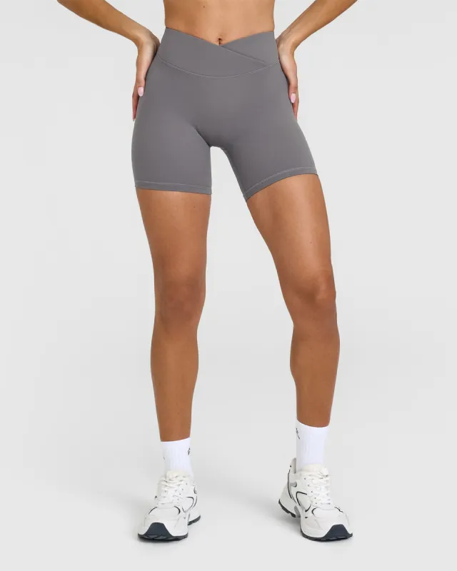 Unified Wrap Shorts 6" | Ash Grey sold by Oner Active