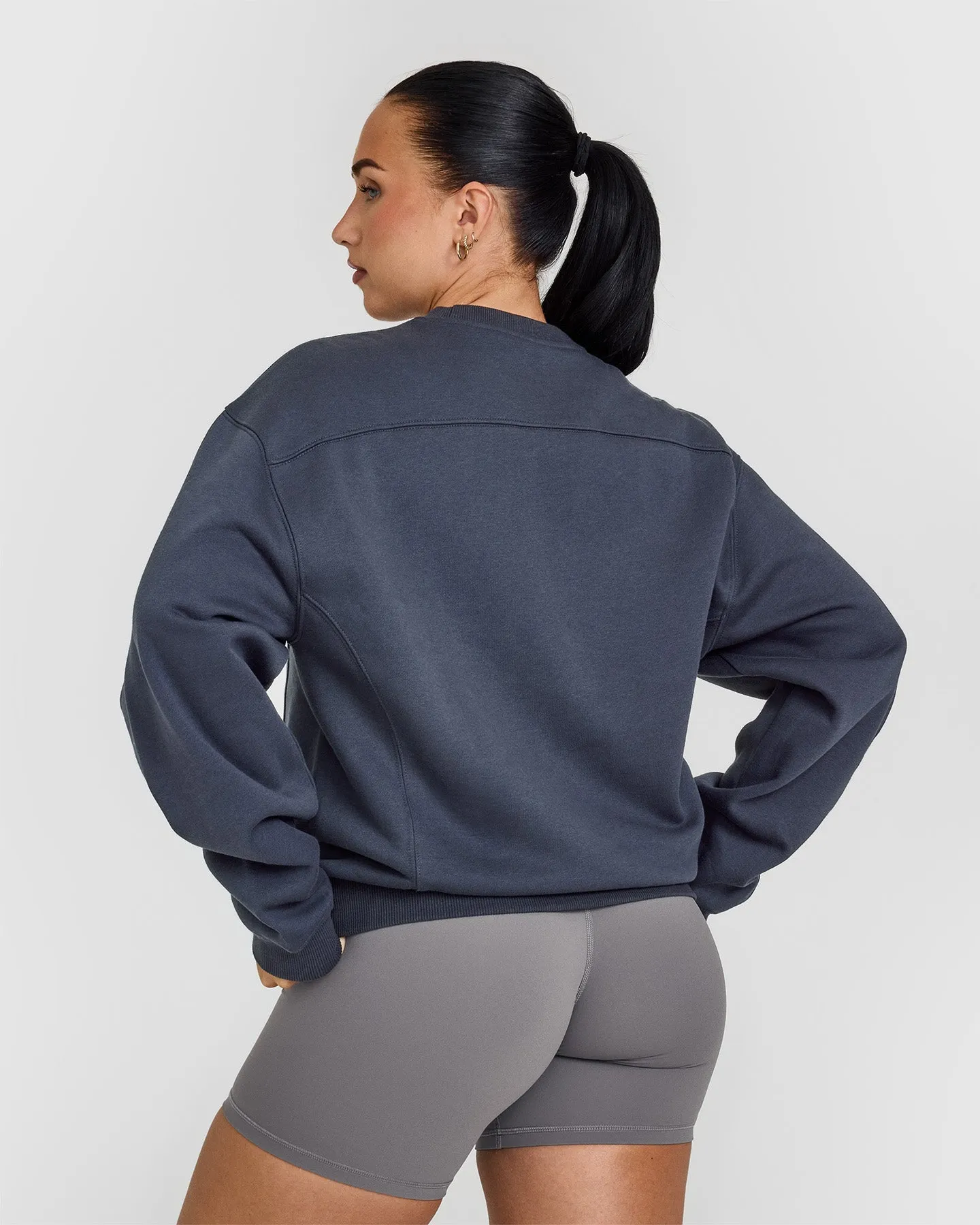 Foundations Crew Neck Sweatshirt | True Blue sold by Oner Active product image thumbnail 2
