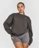 Foundations Crew Neck Sweatshirt | Deep Taupe sold by Oner Active