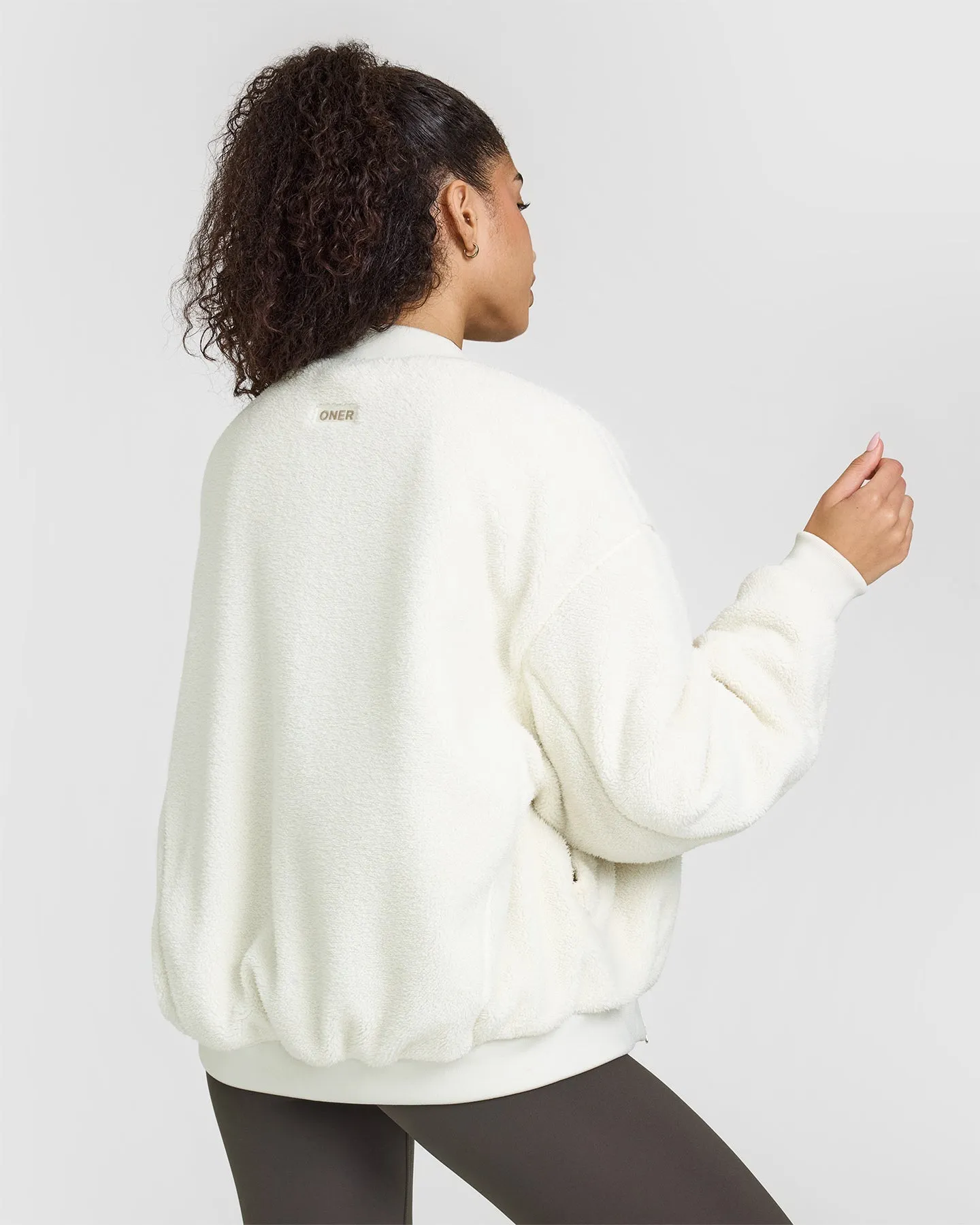 Reversible Bomber Jacket | Sand sold by Oner Active product image thumbnail 2