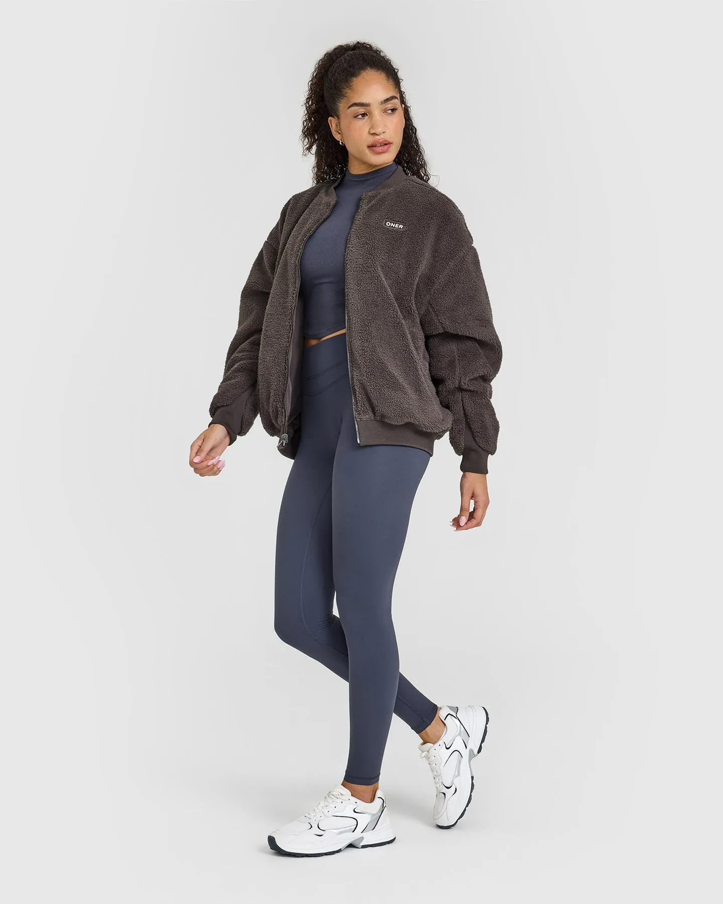 Reversible Bomber Jacket | Truffle Brown sold by Oner Active product image thumbnail 3