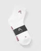 Mid Crew Socks 2 Pack | White/Burnt Cherry sold by Oner Active