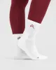 Mid Crew Socks 2 Pack | White/Burnt Cherry sold by Oner Active