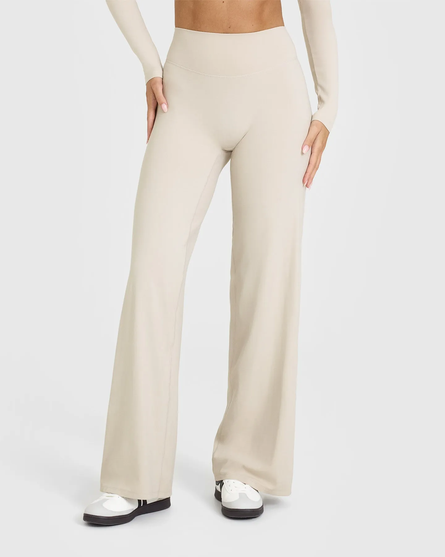 SoftMotion Straight Leg Bottoms | Sand sold by Oner Active