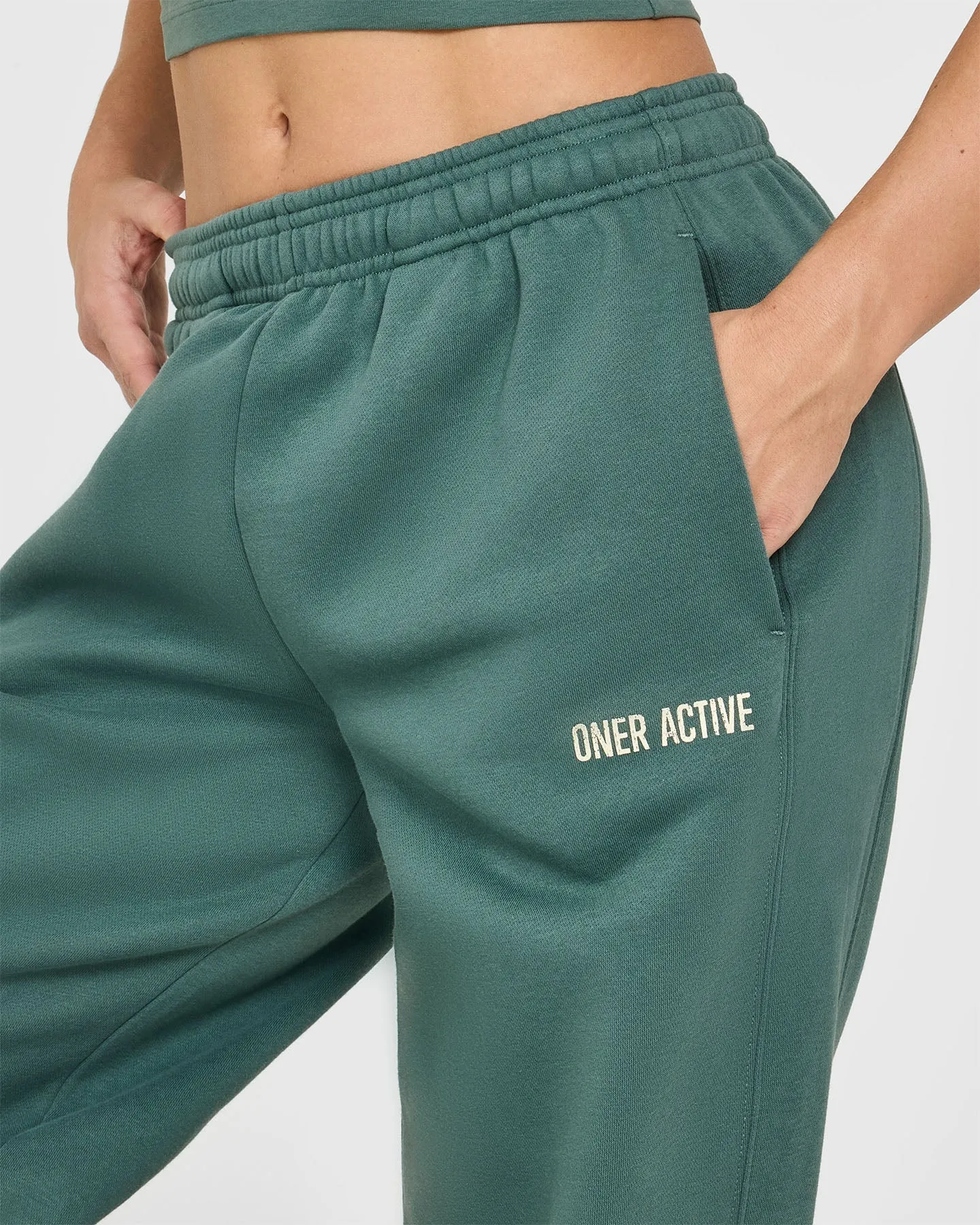 Foundations Jogger With Printed Graphic | Iced Green sold by Oner Active product image thumbnail 4