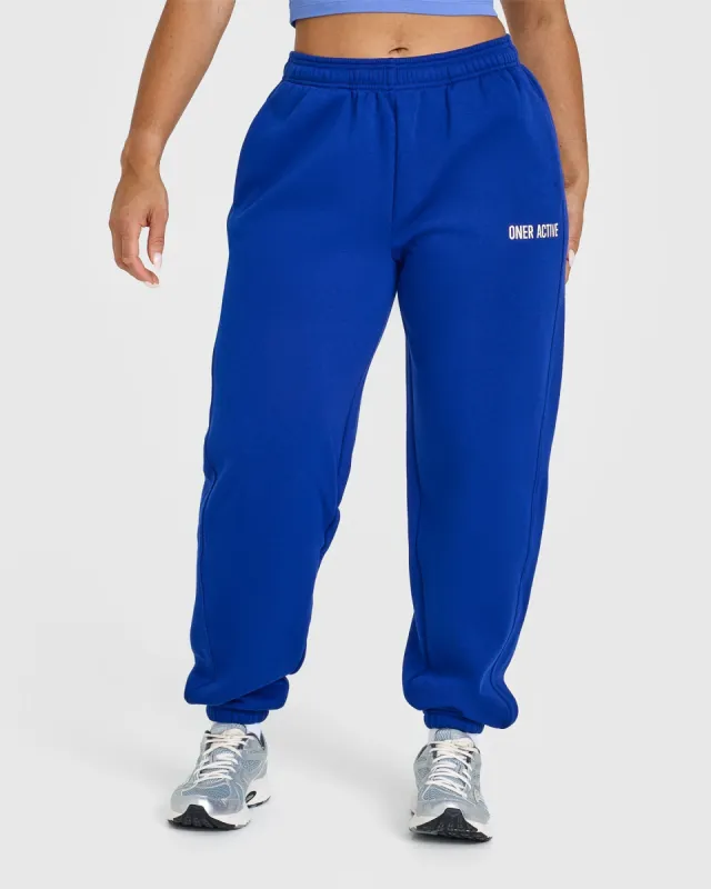 Foundations Joggers With Printed Graphic | Strong Blue sold by Oner Active