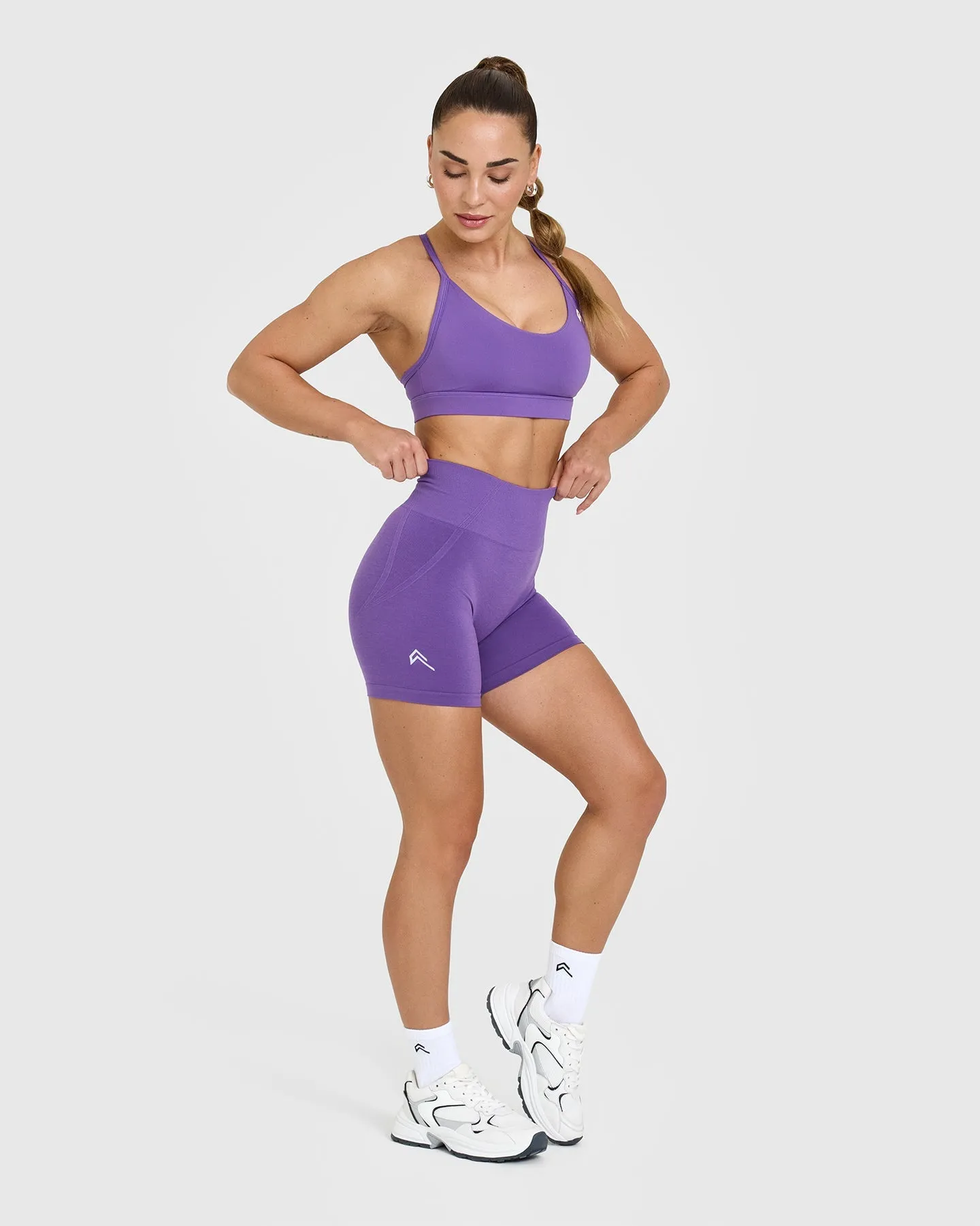 Effortless Seamless Shorts | Iris Purple sold by Oner Active product image thumbnail 3