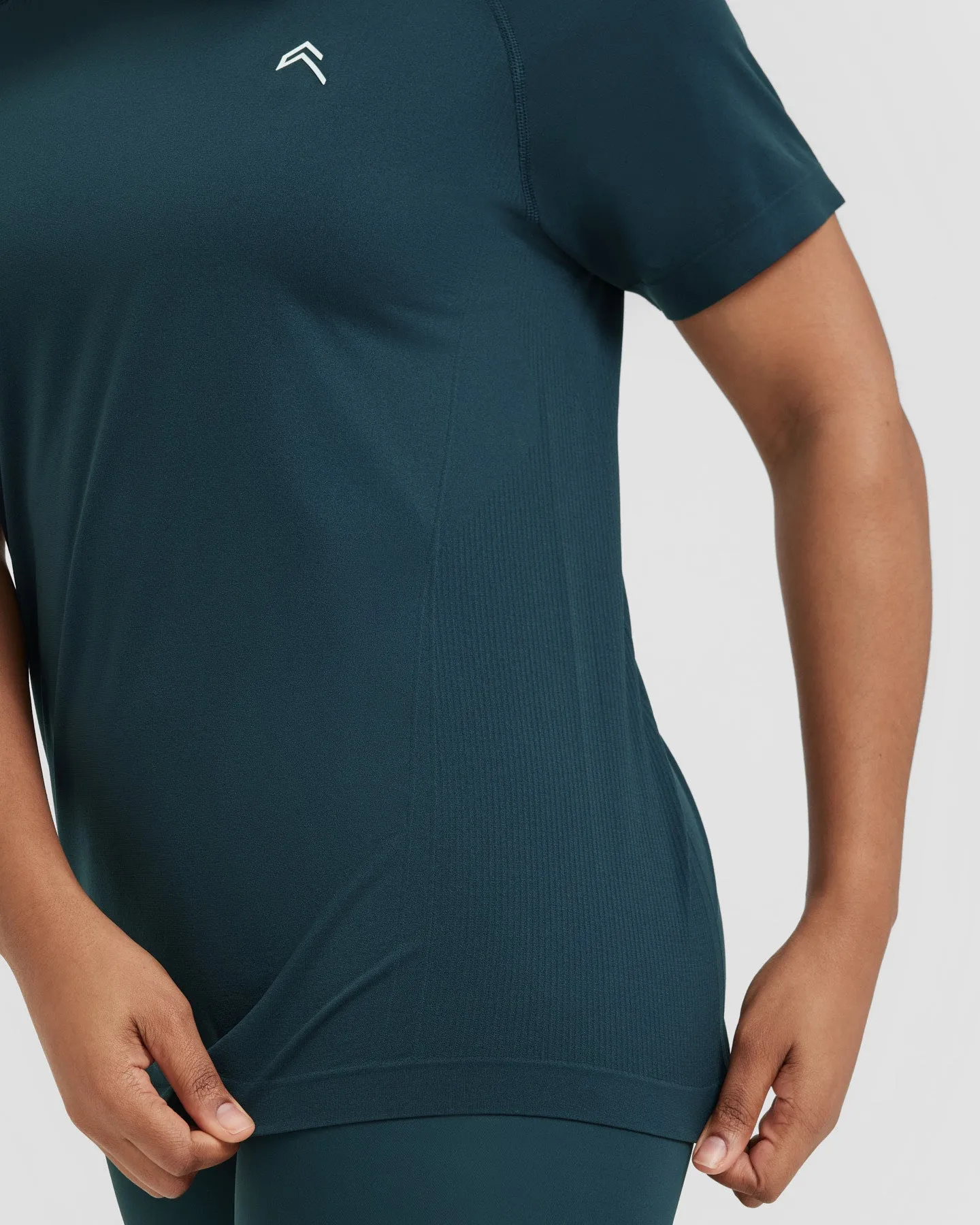 Go To Seamless Loose Top | Oil Blue sold by Oner Active product image thumbnail 5