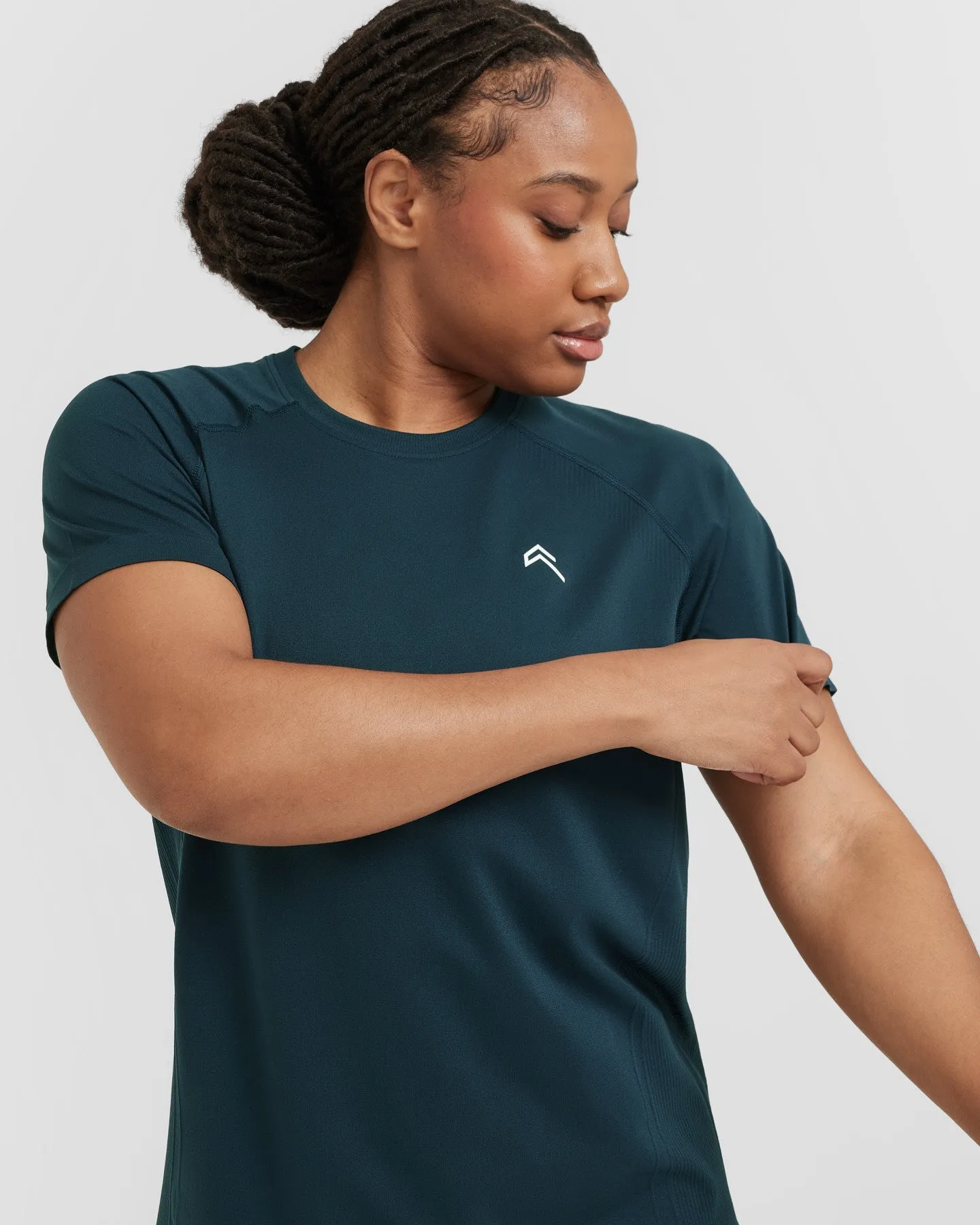 Go To Seamless Loose Top | Oil Blue sold by Oner Active product image thumbnail 4