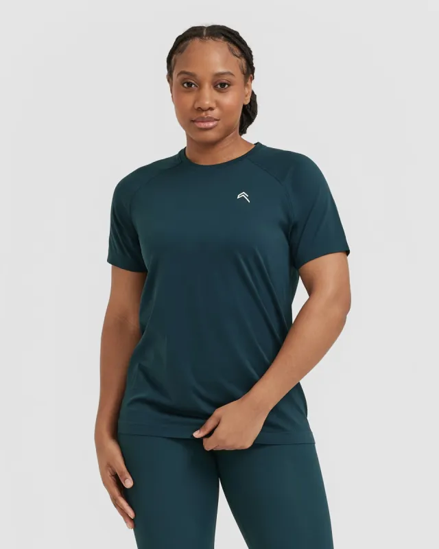 Go To Seamless Loose Top | Oil Blue sold by Oner Active