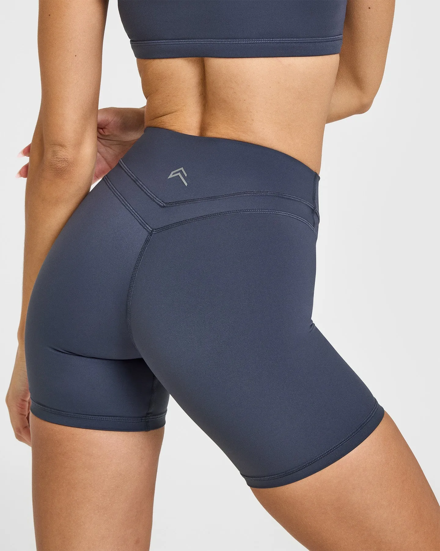 Unified High Waisted Shorts 6" | True Blue sold by Oner Active product image thumbnail 5