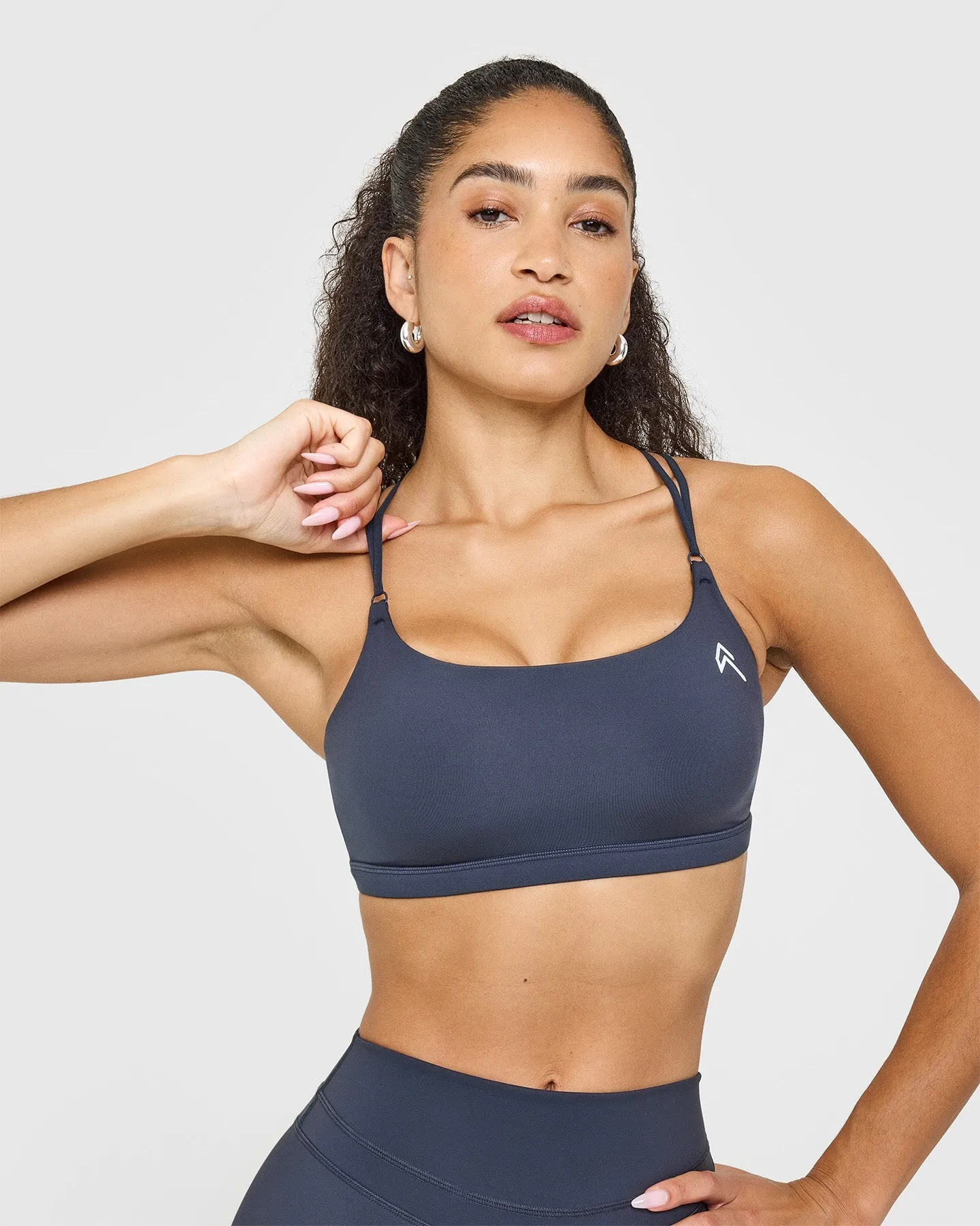 Everyday Cross Over Bralette | True Blue sold by Oner Active product image thumbnail 5