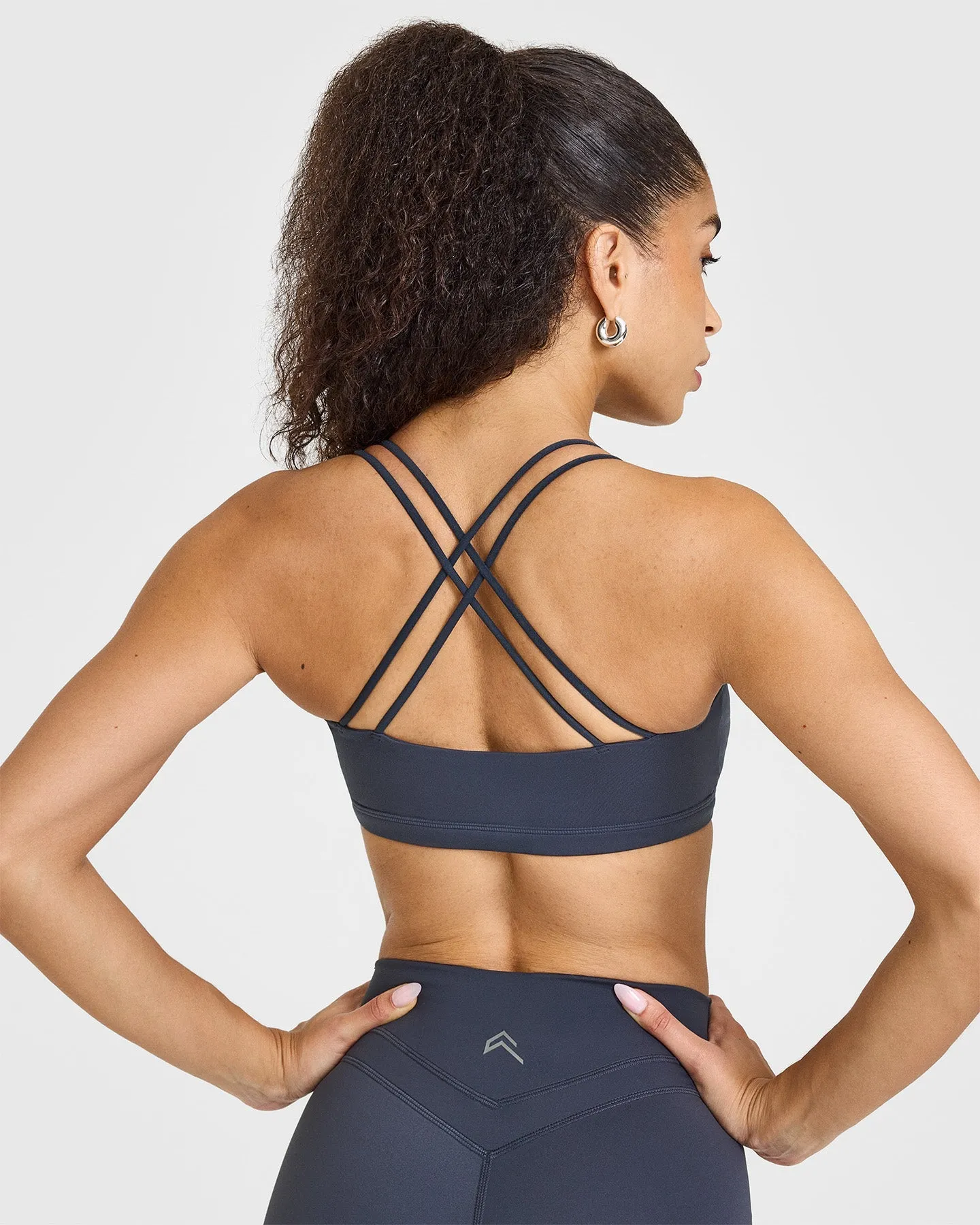 Everyday Cross Over Bralette | True Blue sold by Oner Active product image thumbnail 4