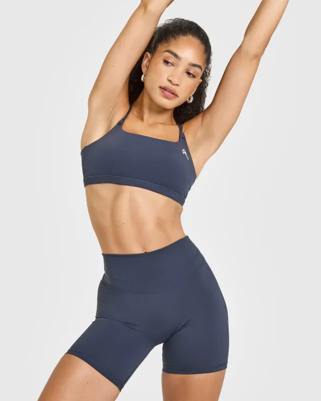 Everyday Cross Over Bralette | True Blue sold by Oner Active