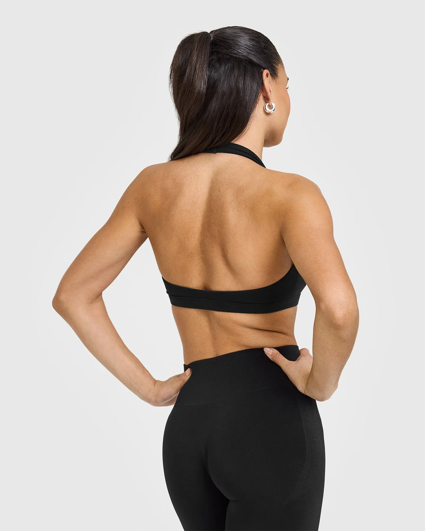 EasyLift™ Halter Bralette | Black sold by Oner Active product image thumbnail 2