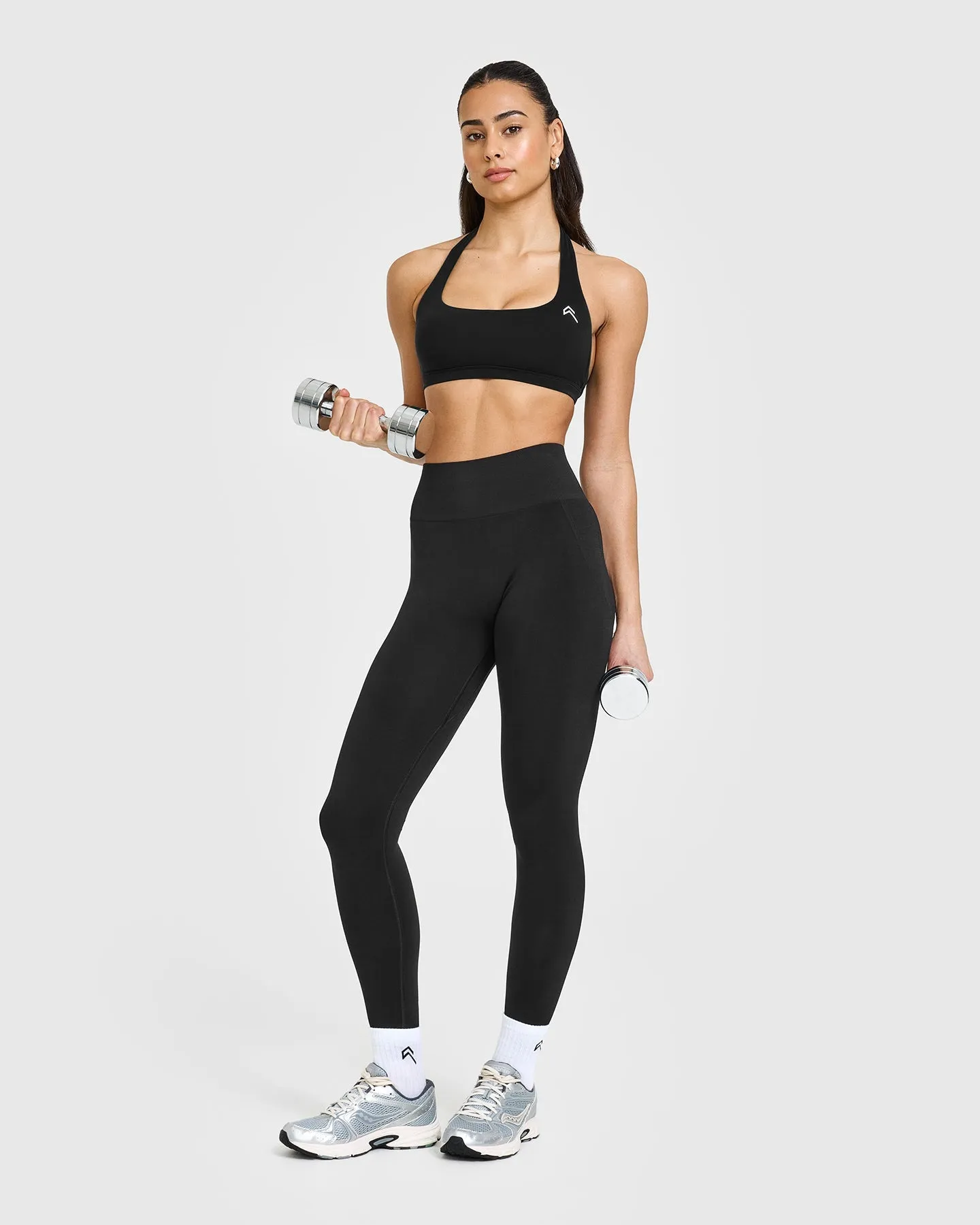 EasyLift™ Halter Bralette | Black sold by Oner Active product image thumbnail 3