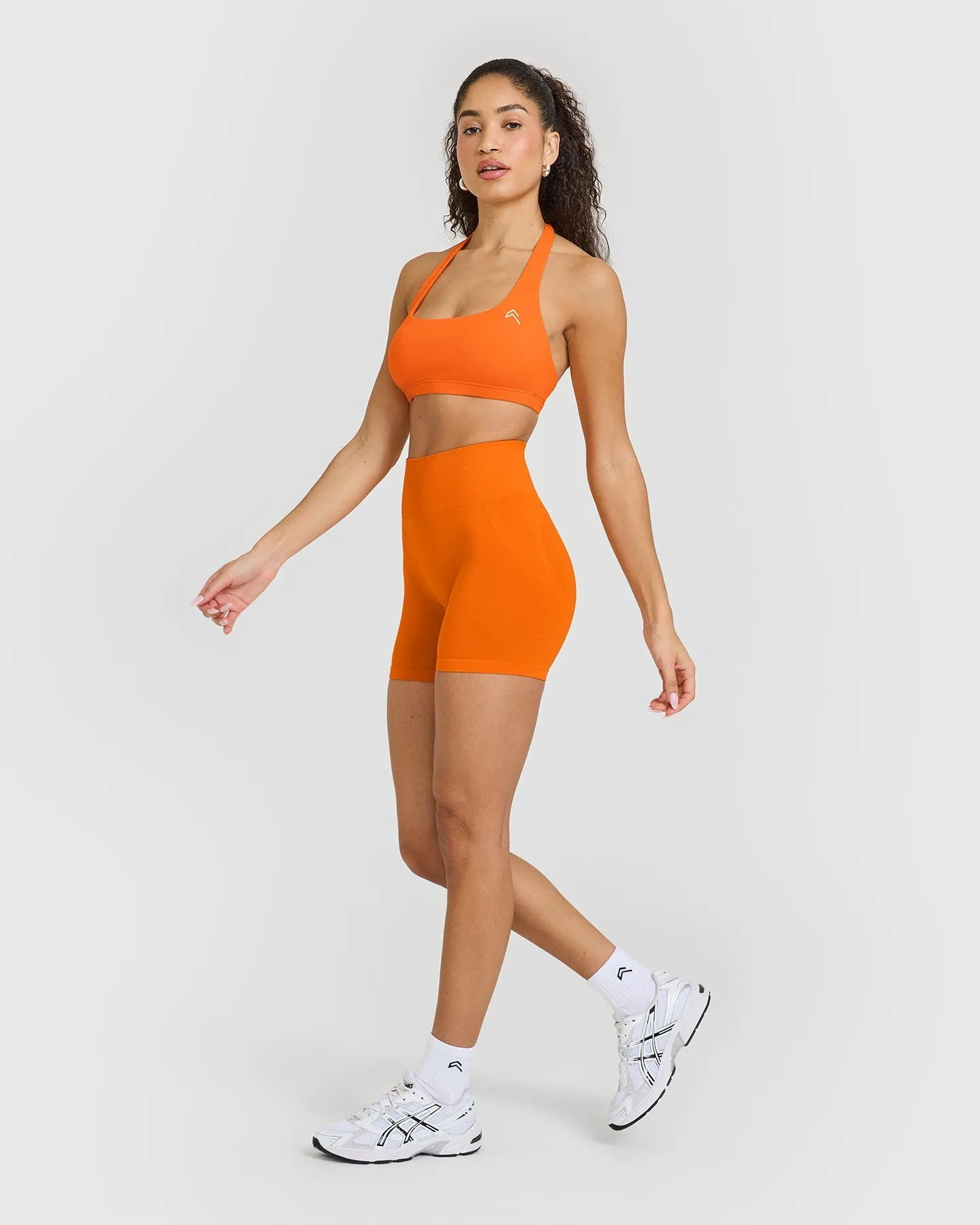 EasyLift™ Halter Bralette | Flame Orange sold by Oner Active product image thumbnail 3