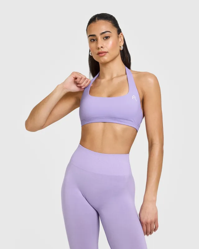 EasyLift™ Halter Bralette | Wisteria Purple sold by Oner Active